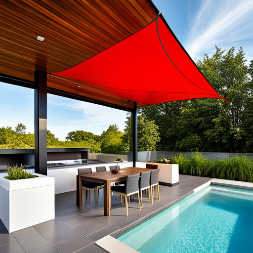 Sun Shade Sail Roof Extension